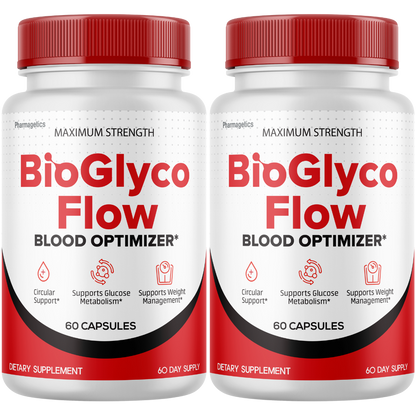 BioGlyco Flow Advanced Blood Support Supplement Flow 60 Capsules