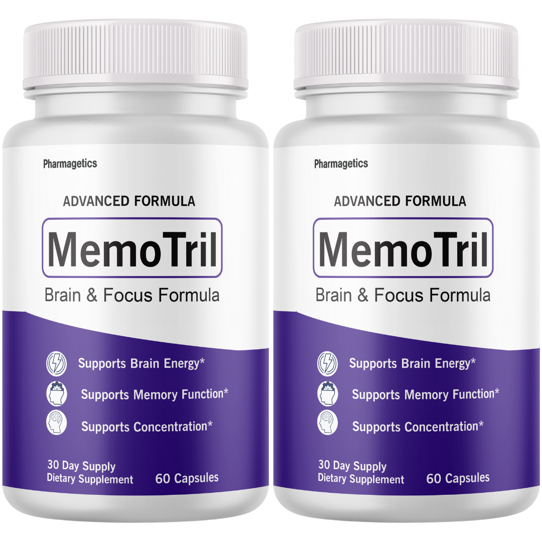 Memo Tril Brain Health Support Supplement 60 Capsules