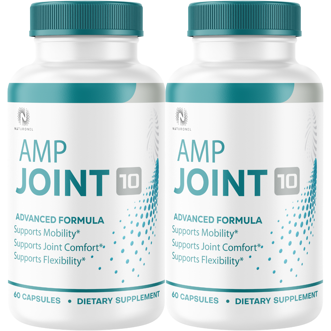 AMP Joint 10 (2 Pack) – Advanced Joint Support Supplement with Glucosamine 1500mg, Chondroitin, Boswellia, Turmeric & MSM – Mobility & Flexibility Support