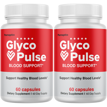 Glyco Pulse Blood Sugar Support Supplement Metabolism & Energy 60 Capsules