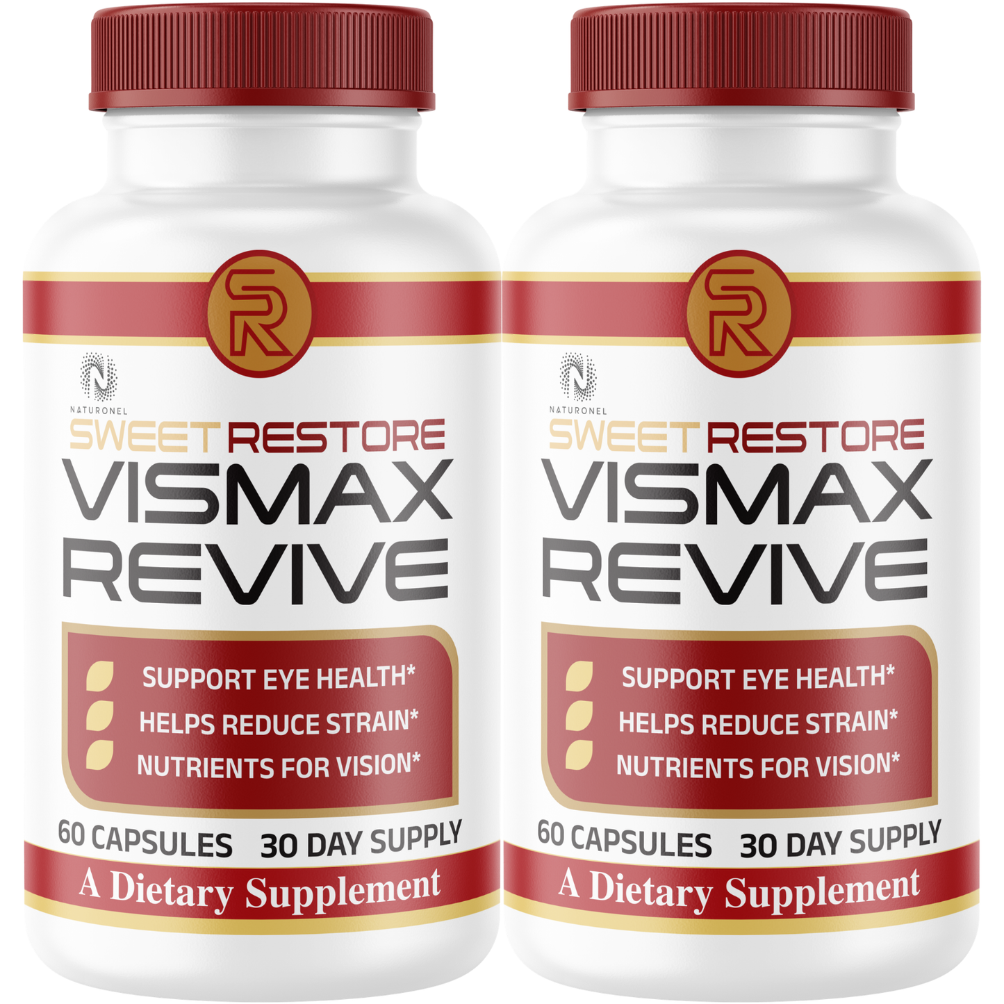 VisMax Revive Eye Health Supplement – Lutein, Zeaxanthin, Bilberry, Alpha Lipoic Acid, Vitamins A, C & E, Vision Nutrition Formula