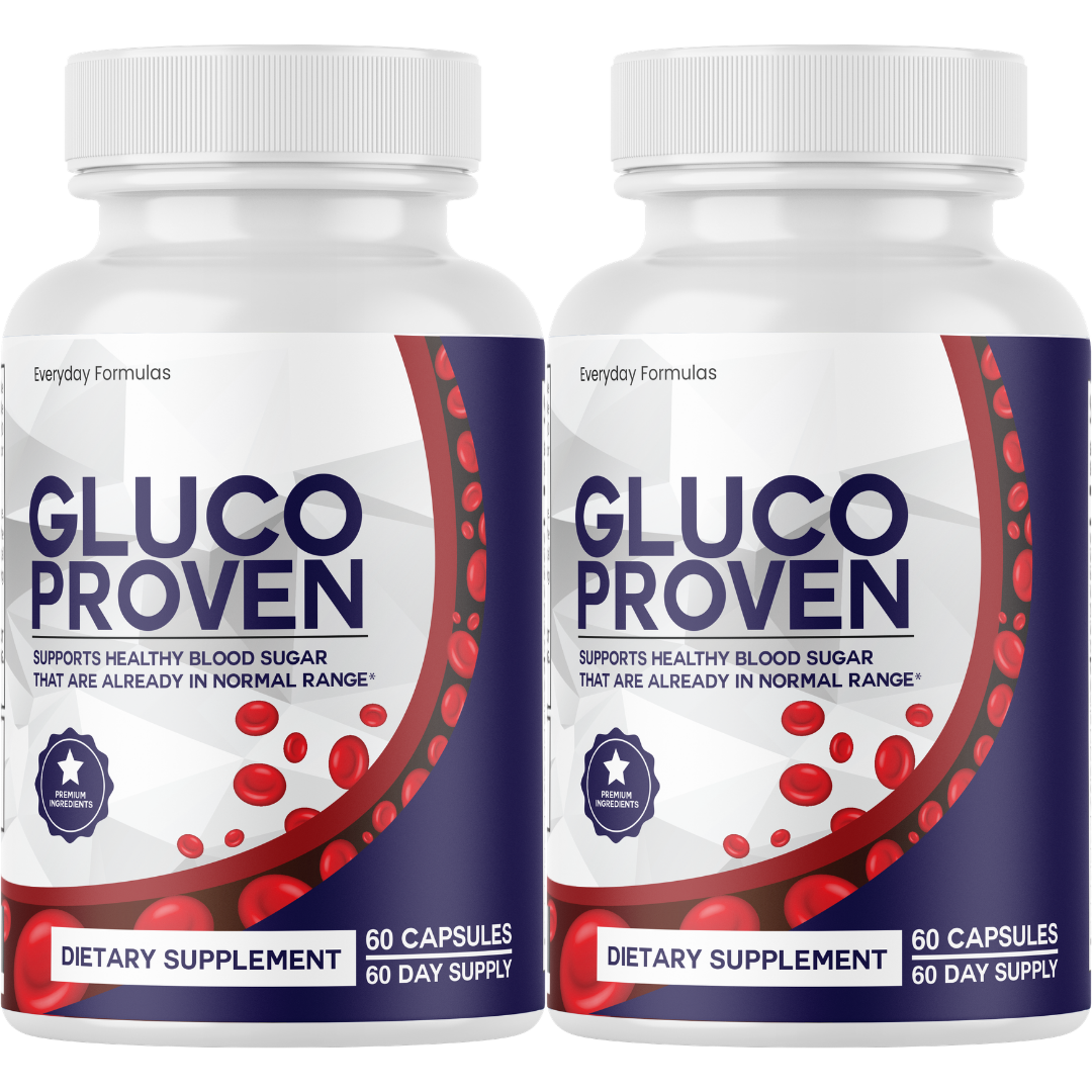 Gluco Proven Healthy Blood Sugar Support Formula 60 Capsules