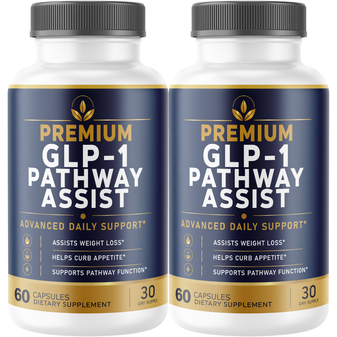 Premium GLP-1 (2 Pack) Pathway Assist – Daily Metabolic Support Supplement with Green Coffee Bean, Garcinia Cambogia, Green Tea Extract, Raspberry Ketone & Caffeine Anhydrous