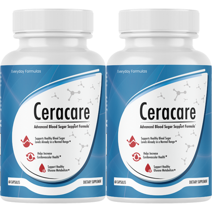 Ceracare Advanced Blood Sugar Support Formula 60 Capsules