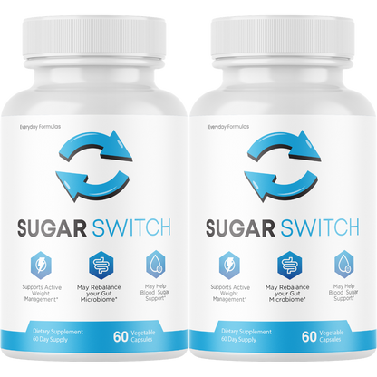 Sugar Switch Blood Sugar & Gut Health Support Supplement 60 Capsules