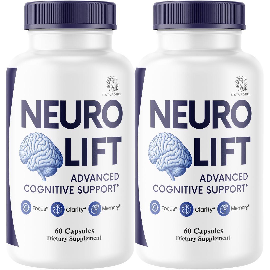 Neuro Lift Memory & Focus Supplement (2 Pack) – Advanced Cognitive & Brain Support Formula