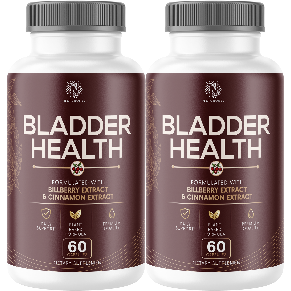 Bladder Health Supplement – Advanced Urinary Tract & Daily Wellness Formula with Saw Palmetto, Pygeum, Uva Ursi, Pumpkin Seed, Bilberry, Cranberry Blend, Vitamins & Botanicals