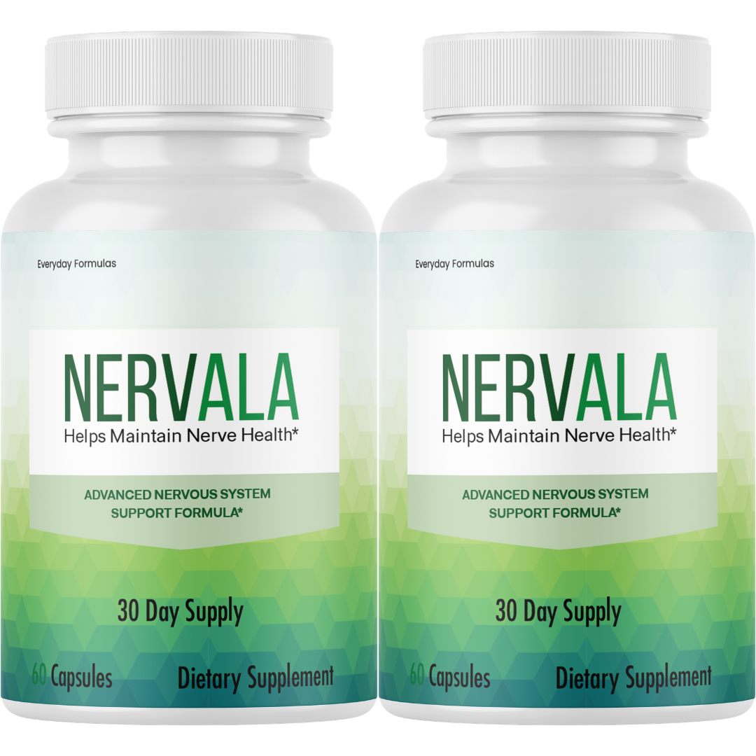 Nervala Nerve Pain Relief Neuropathy Supplement 60 Capsules