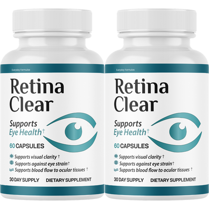 Retina Clear Capsules, RetinaClear Eye Health Support 60 Capsules