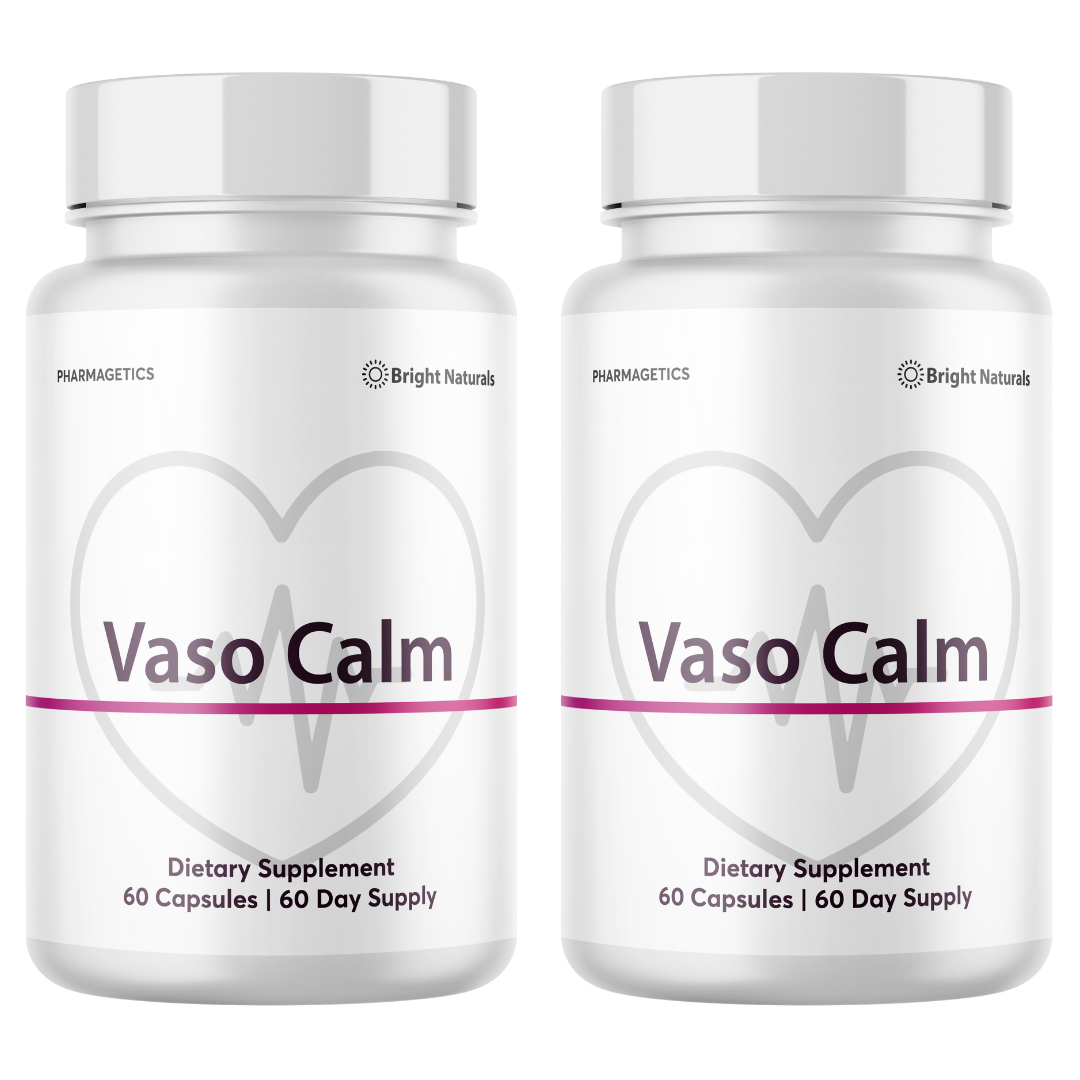 Vaso Calm  Healthy Blood Balance Supplement 60 Capsules