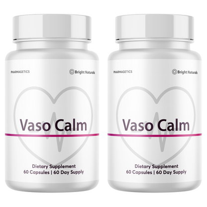 Vaso Calm  Healthy Blood Balance Supplement 60 Capsules
