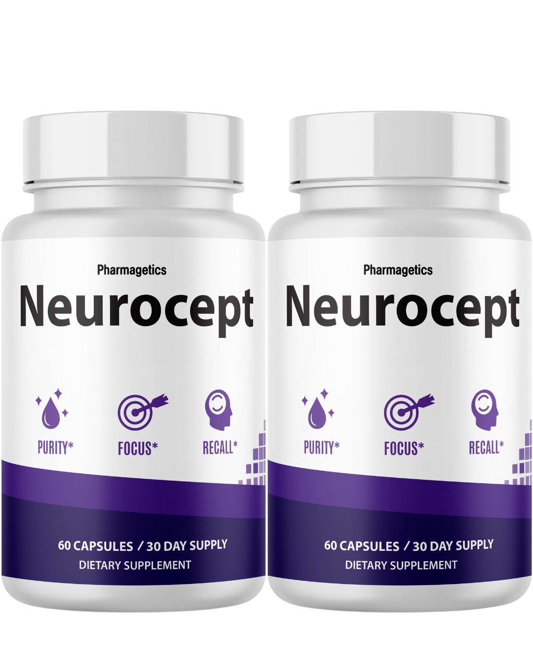 Neurocept Brain Health Support Dietary Supplement 60 Capsules