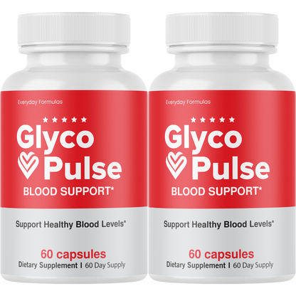 Glyco Pulse Blood Sugar Support Supplement Metabolism & Energy 60 Capsules