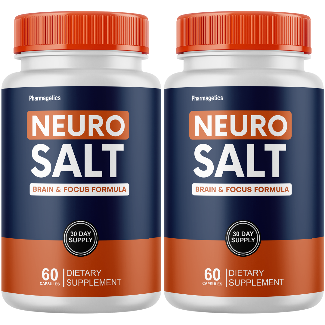 Neuro Salt Brain Focus Supplement Memory Energy Cognitive Support 60 Capsules