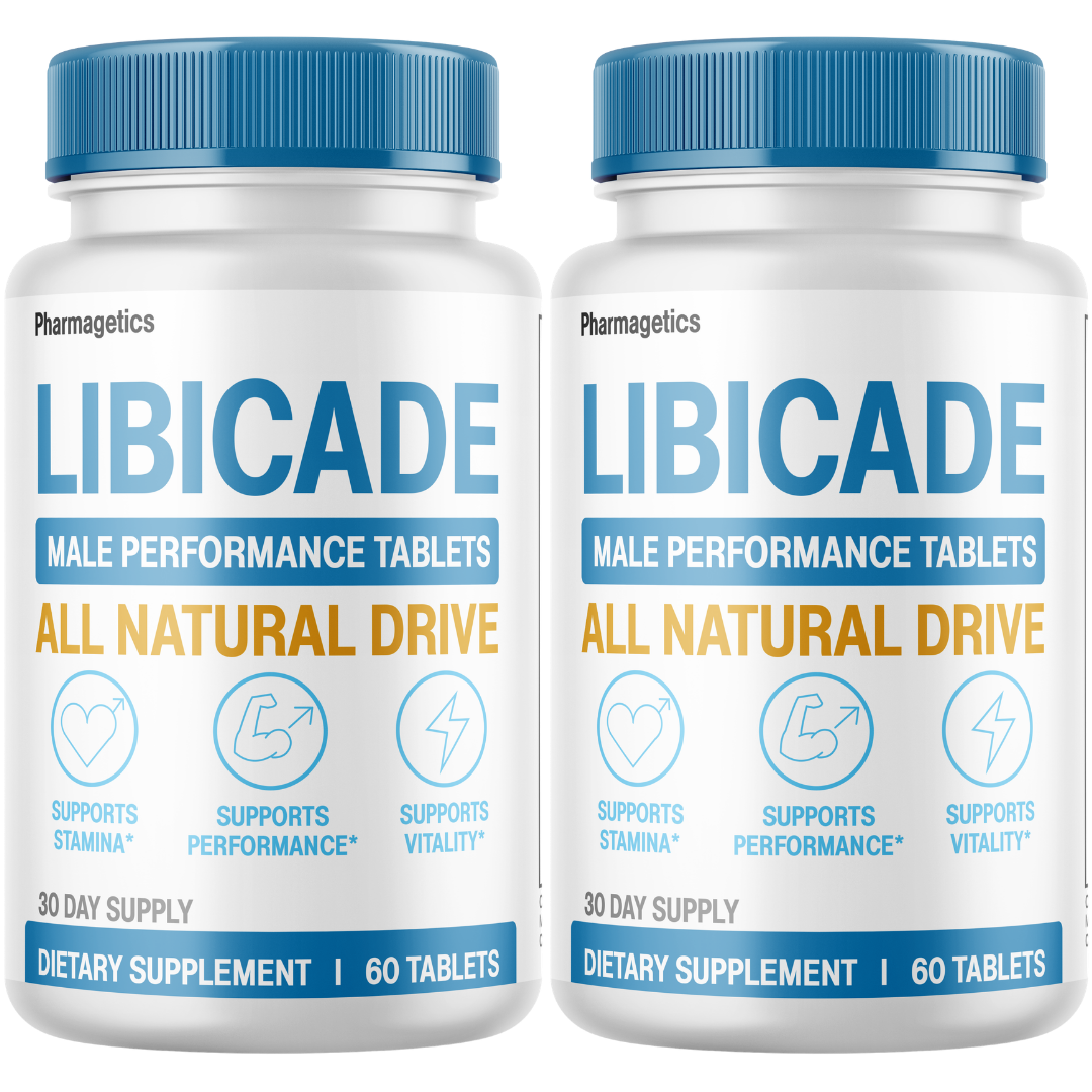 Libicade Male Performance Supplement, Energy Support 60 Tablets