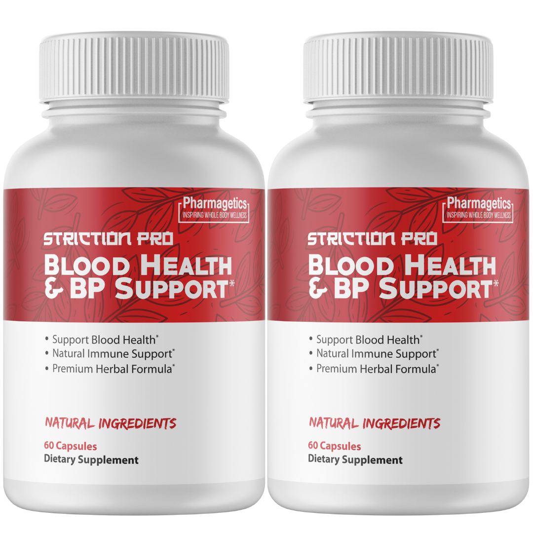 Striction Pro Blood Sugar Health Support Supplement 60 Capsules