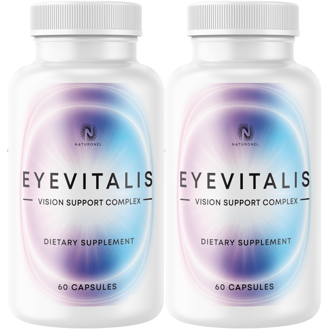 EyeVitalis Eye Health Complex (2 Pack) – Advanced Vision Support with Lutein, Zeaxanthin, Bilberry, Eyebright, Rutin & Lycopene