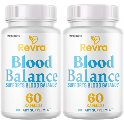 Revra Blood Balance Support, Blood Health Supplement 60 Capsules