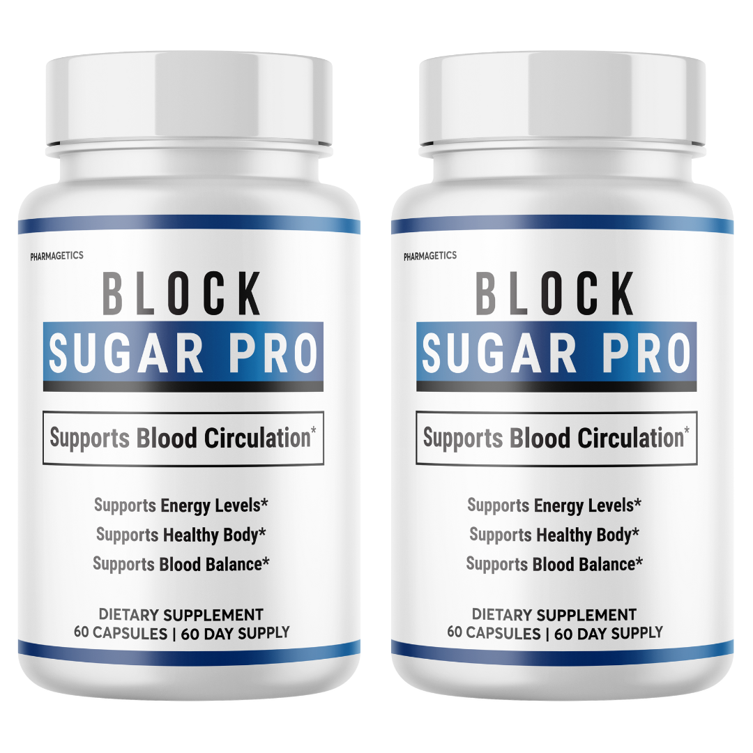 Block Sugar Pro Blood Circulation Support, Blood Balance 60 Capsules