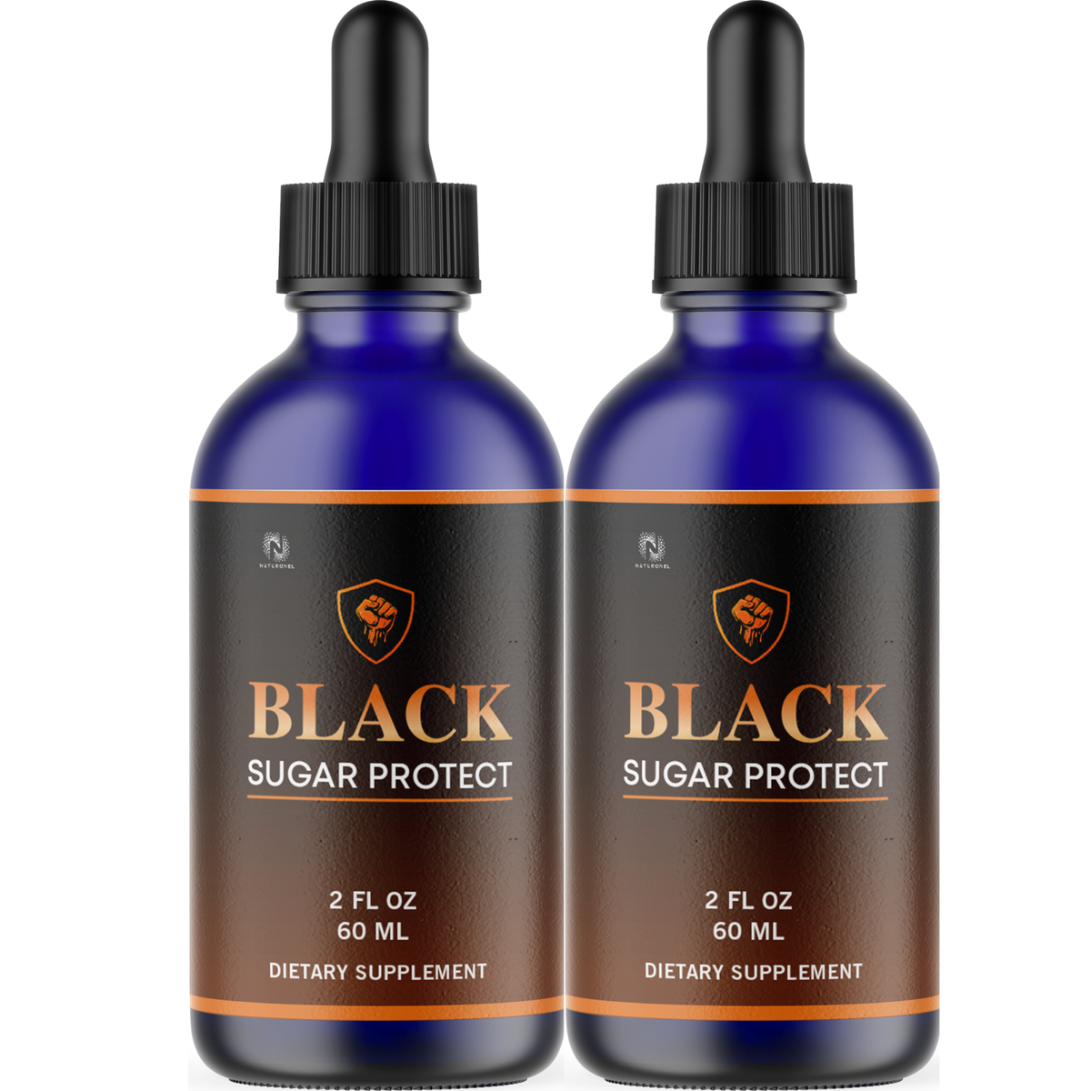 Black Sugar Protect (2 Pack) – Daily Liquid Amino Acid Formula – L-Arginine HCl, L-Glutamine & L-Tryptophan