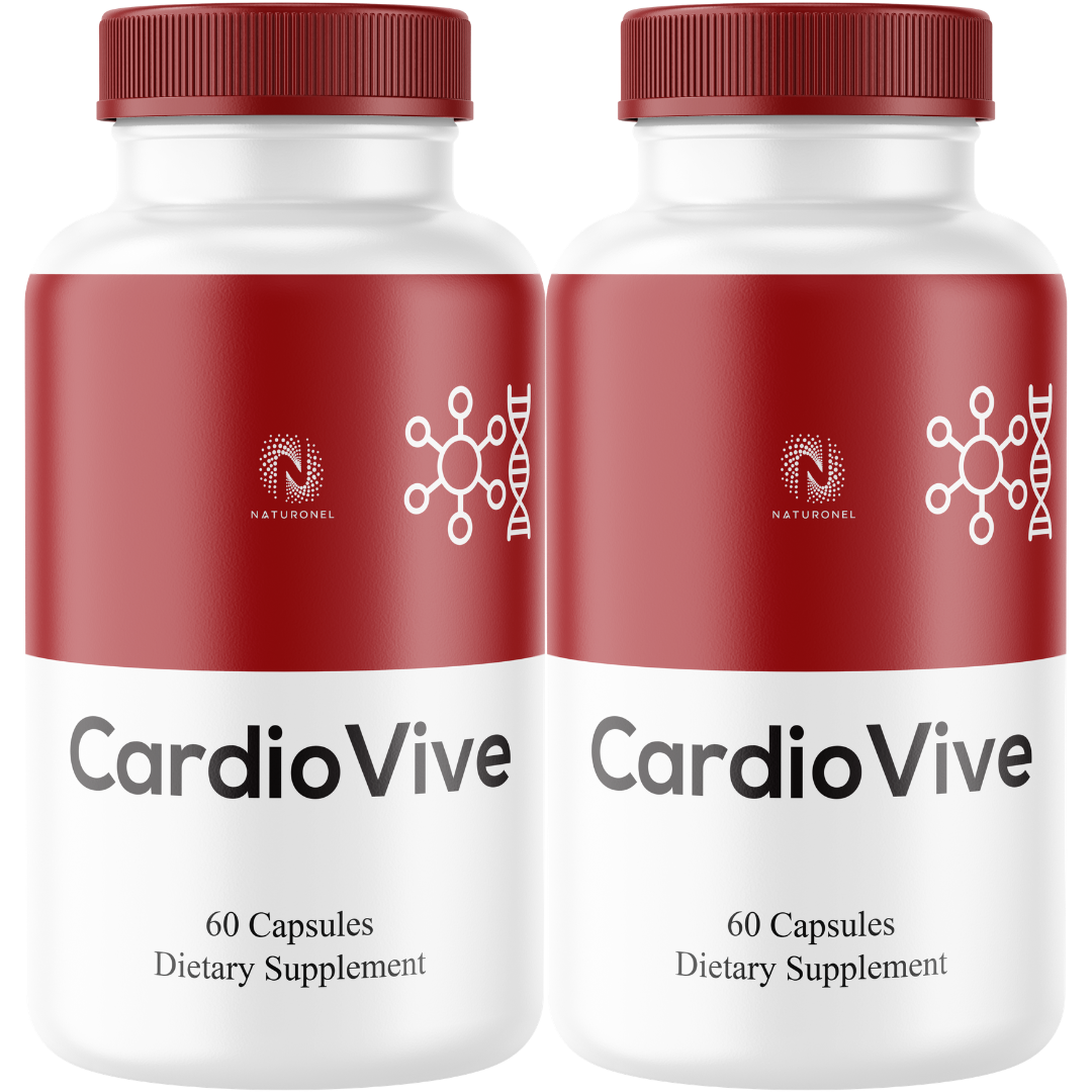 CardioVive (2 Pack) – Daily Cardiovascular Wellness Supplement – Banaba, Cinnamon, Magnesium, Chromium & Zinc