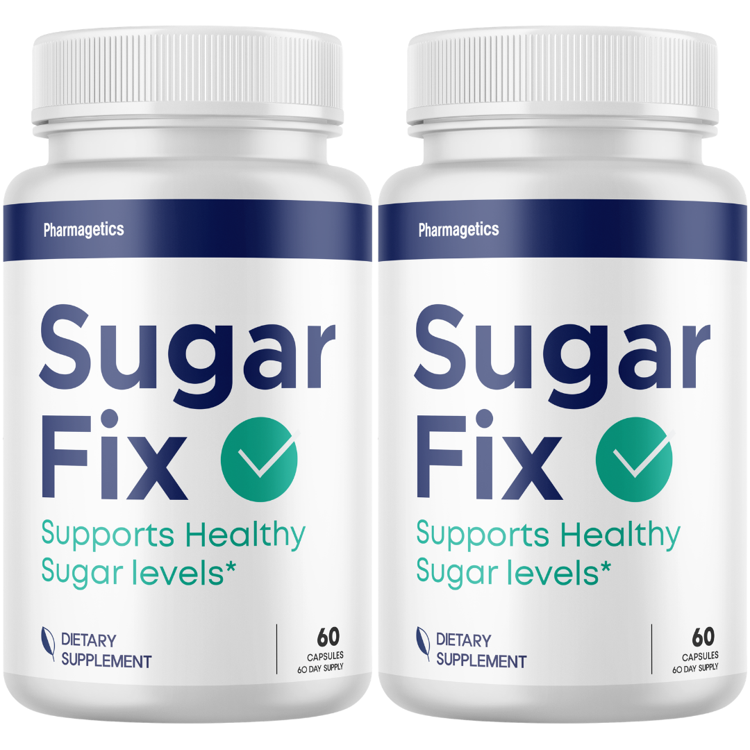 Sugar Fix Healthy Blood Sugar Support, Blood Sugar Formula 60 Capsules