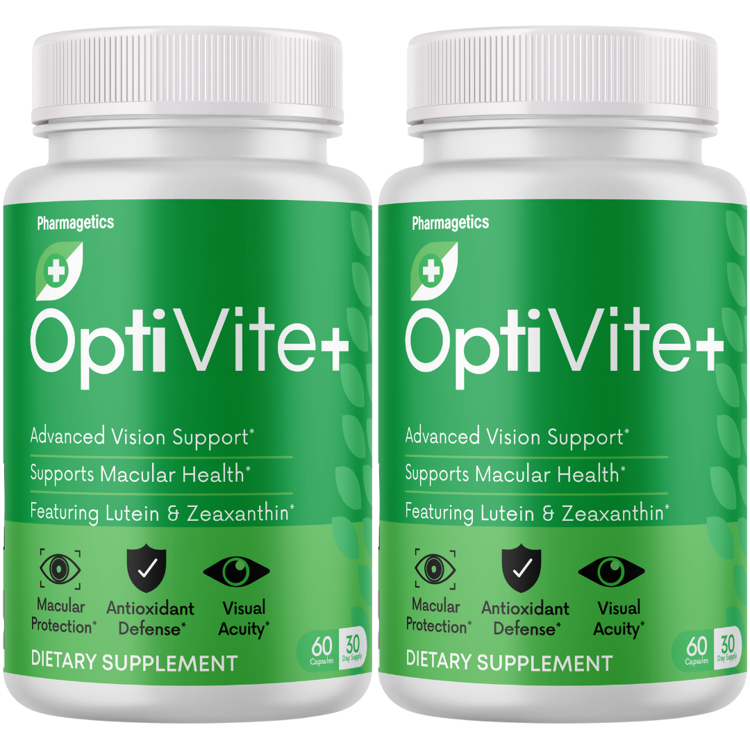 OptiVite+ Vision Support, Eye Health Supplement 60 Capsules