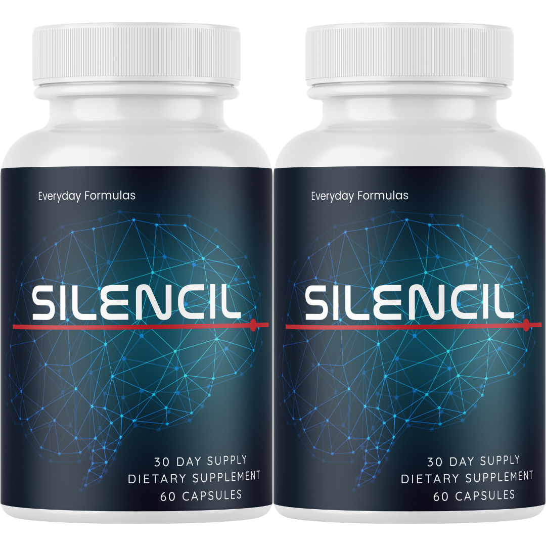 Silencil Premium Tinnitus Support Relief Supplement 60 Capsules