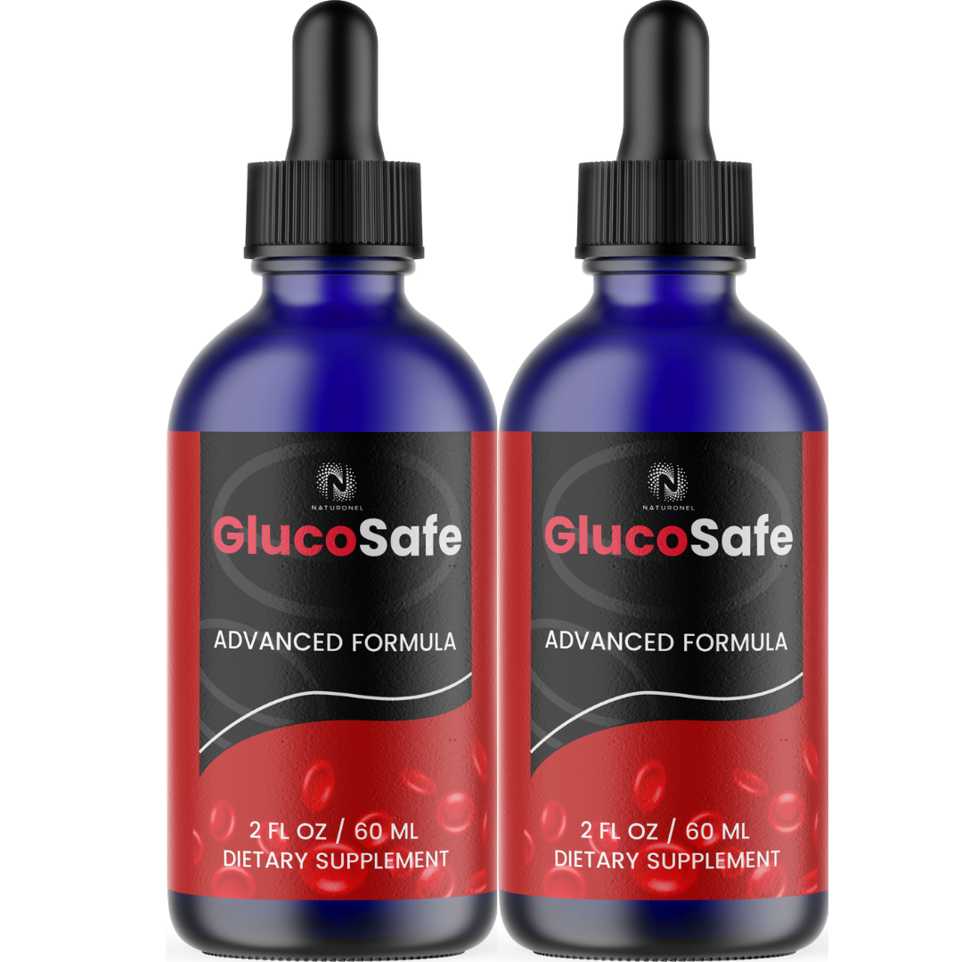 GlucoSafe Advanced Liquid Drops (2 Pack) – Triple Amino Acid Formula with L-Arginine, L-Glutamine & L-Tryptophan