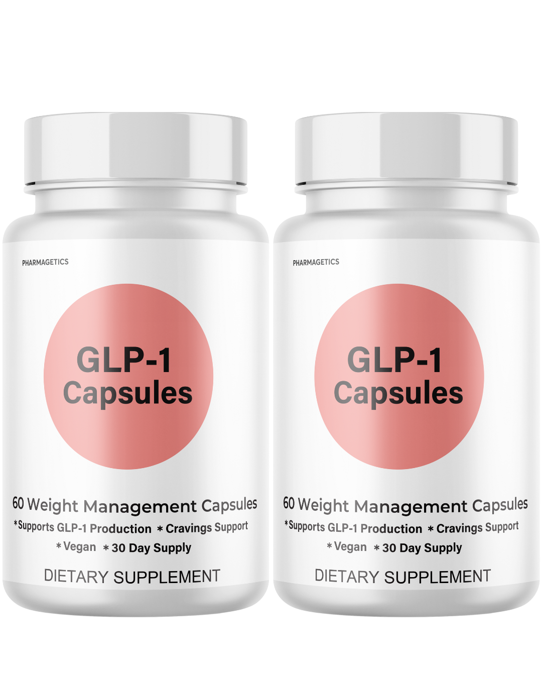GLP-1 Capsules Weight Management Support, Vegan Supplement 60 Capsules