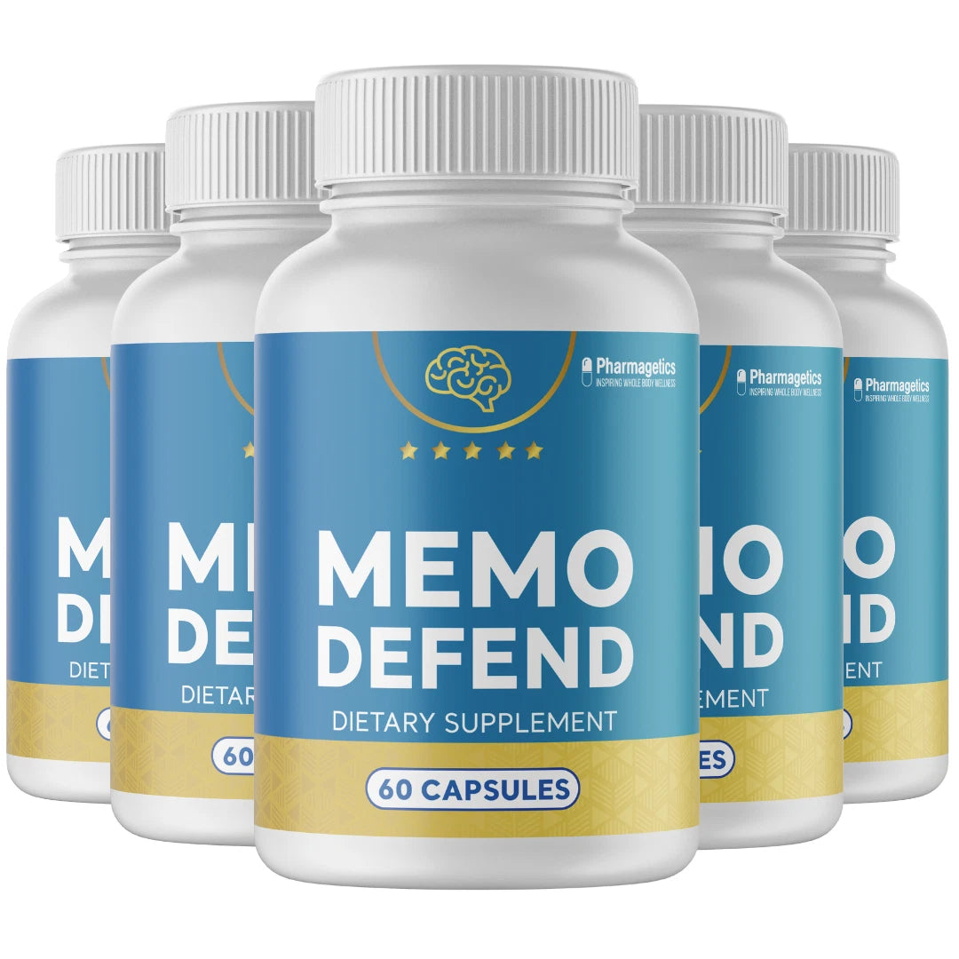 Memo Defend Brain Health Supplement - 60 Capsules