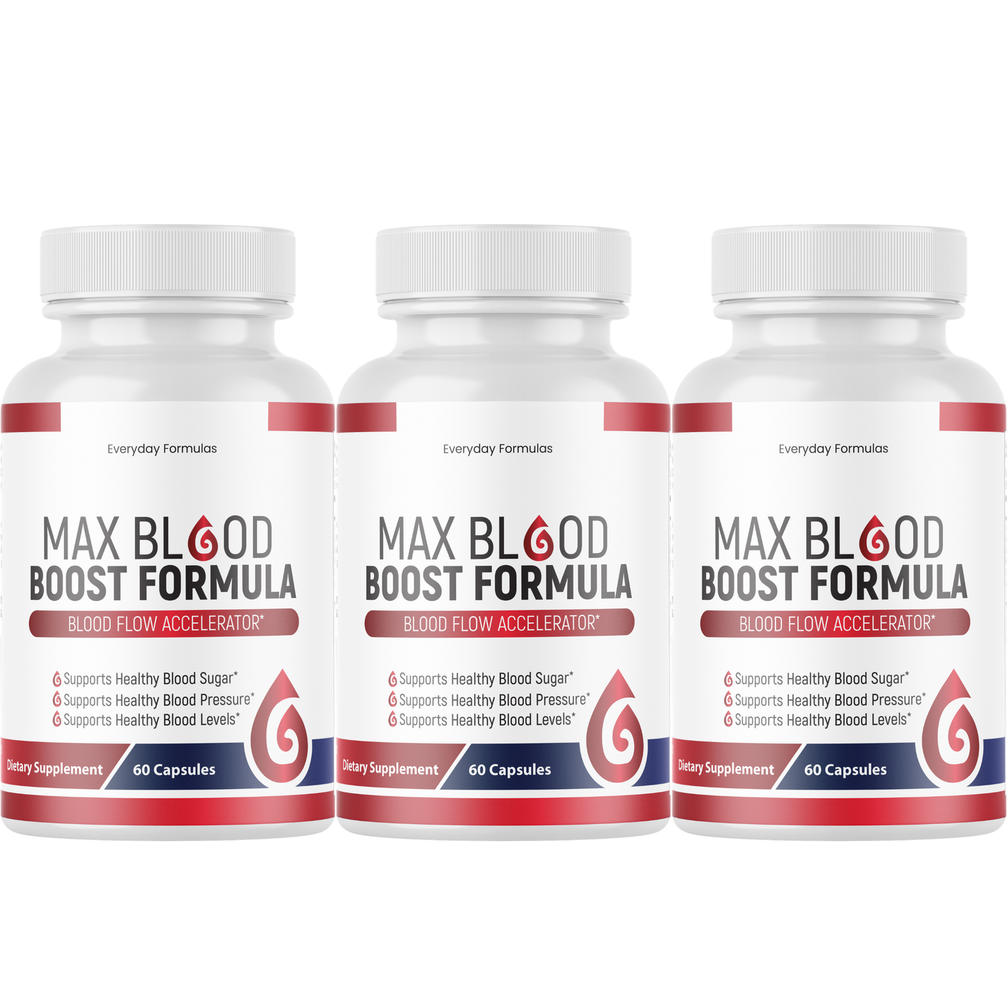 Max Blood Boost Formula Healthy Blood Sugar Supplement  60 Capsules