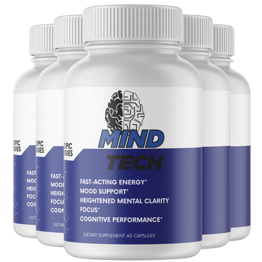 Mind Tech Brain Health Support, Mental Clarity Formula 60 Capsules
