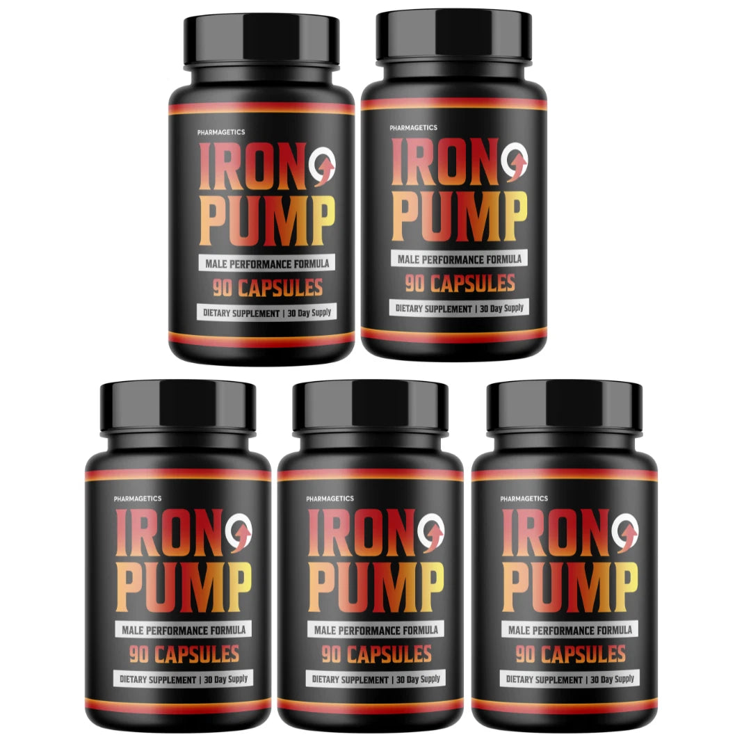 Iron Pump Male Performance Formula - 90 Capsules