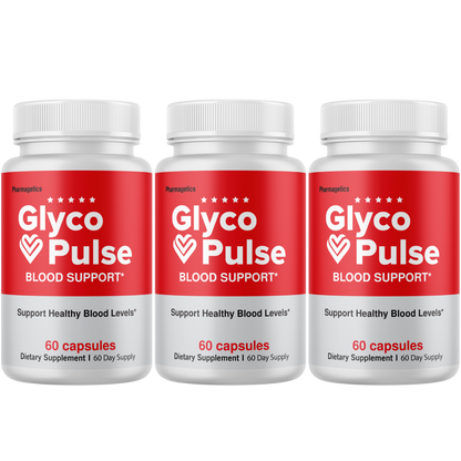 Glyco Pulse Blood Sugar Support Supplement Metabolism & Energy 60 Capsules