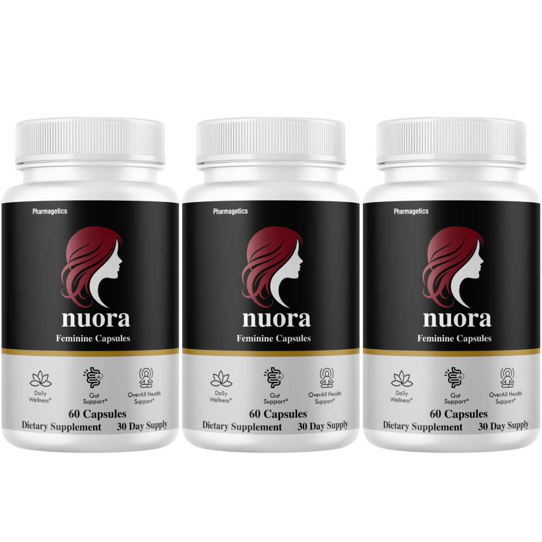Nuora Feminine Supplement, Gut Health Support Formula 60 Capsules