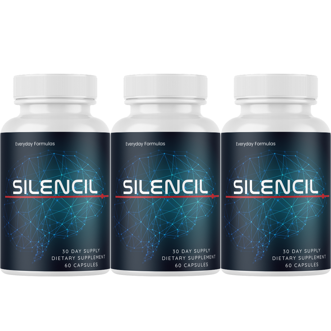 Silencil Premium Tinnitus Support Relief Supplement 60 Capsules