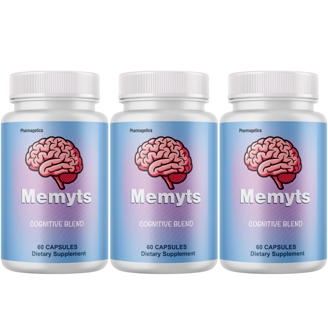 Memyts Healthy Brain Support Formula, Cognitive Supplement 60 Capsules