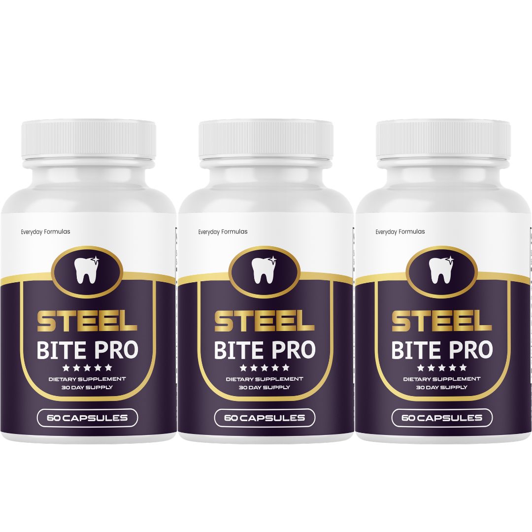 Steel Bite Pro - Dietary Supplement 60 Capsules