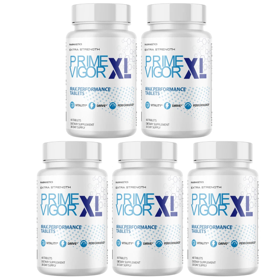 Prime Vigor XL Max Male Performance Supplement - 60 Tablets