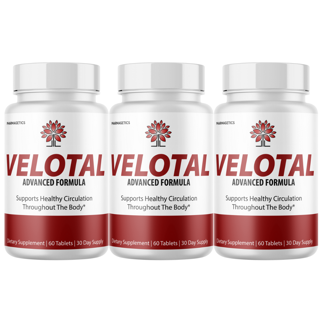 Velotal Supports Healthy Circulation, Advanced Formula 60 Tablets