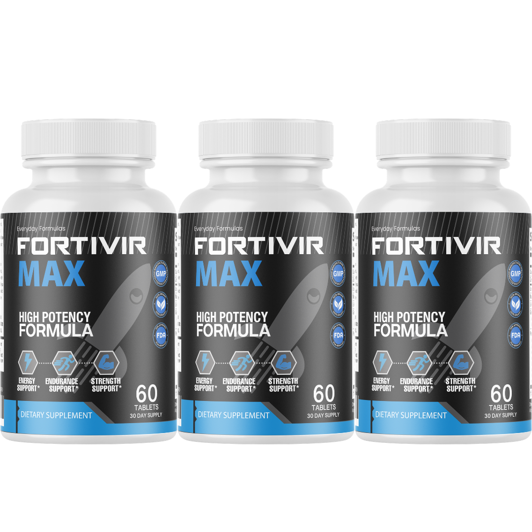 Fortivir Max High Potency Formula For Male Endurance Support 60 Tablets