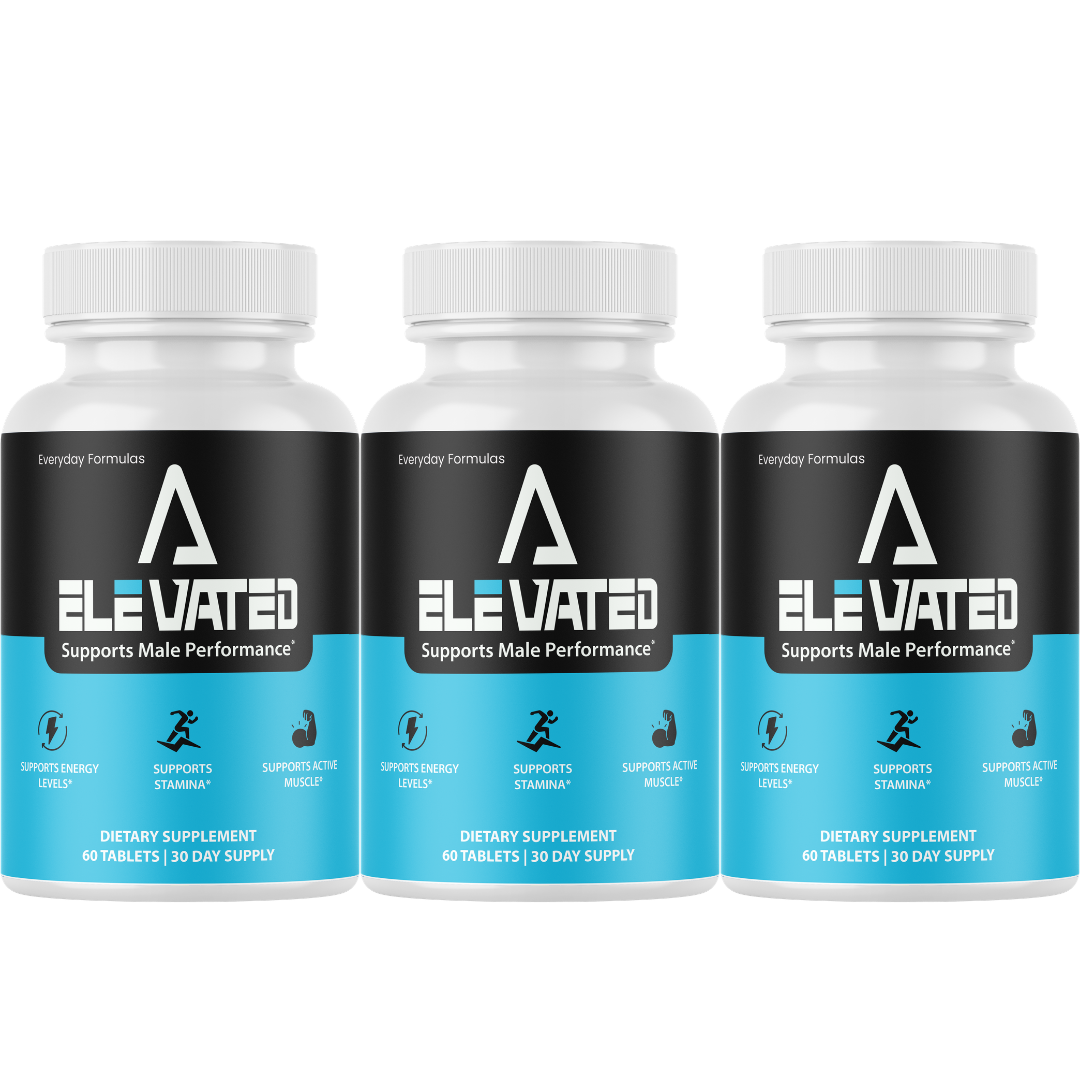 Elevated Male Performance And Stamina Support Supplement 60 Tablets