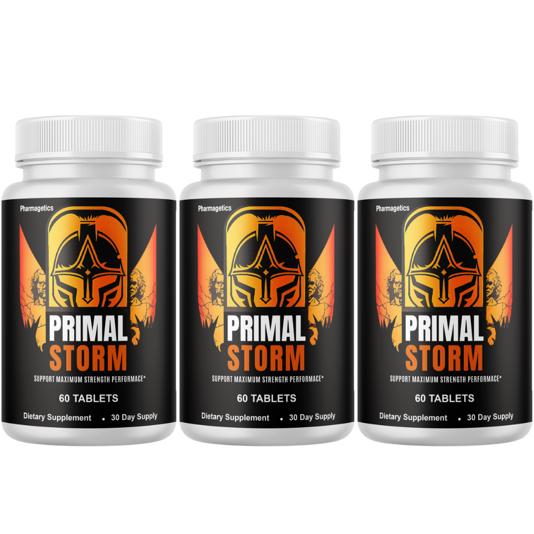 Primal Storm Advanced Male Support Supplement PrimalStorm 60 Tablets