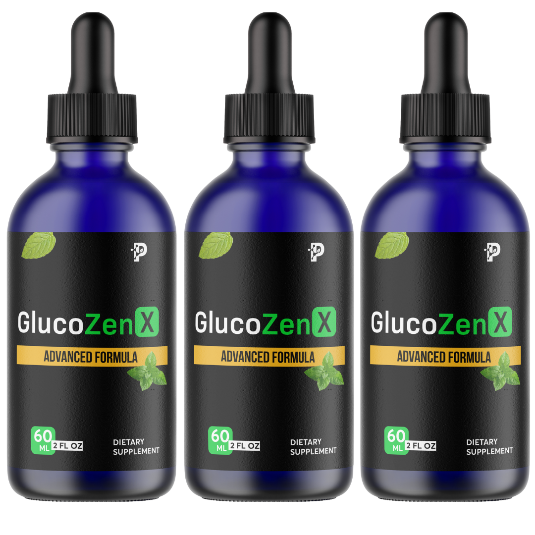 GlucoZen Drops, Support Healthy Blood Levels Formula 60ML