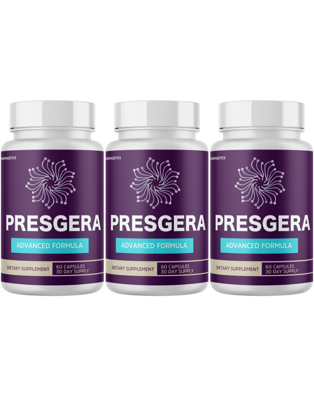 Presgera -Advanced Nerve Health Support, Herbal Remedy 60 Capsules