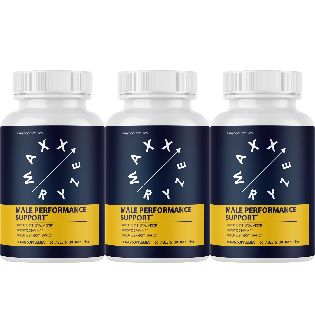 MaxxRyze Male Performance Supplement Formula 60 Tablets