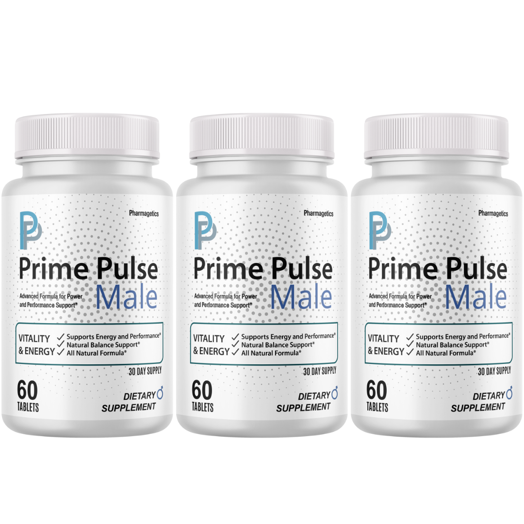 Prime Pulse Male Performance Support Supplement 60 Tablets