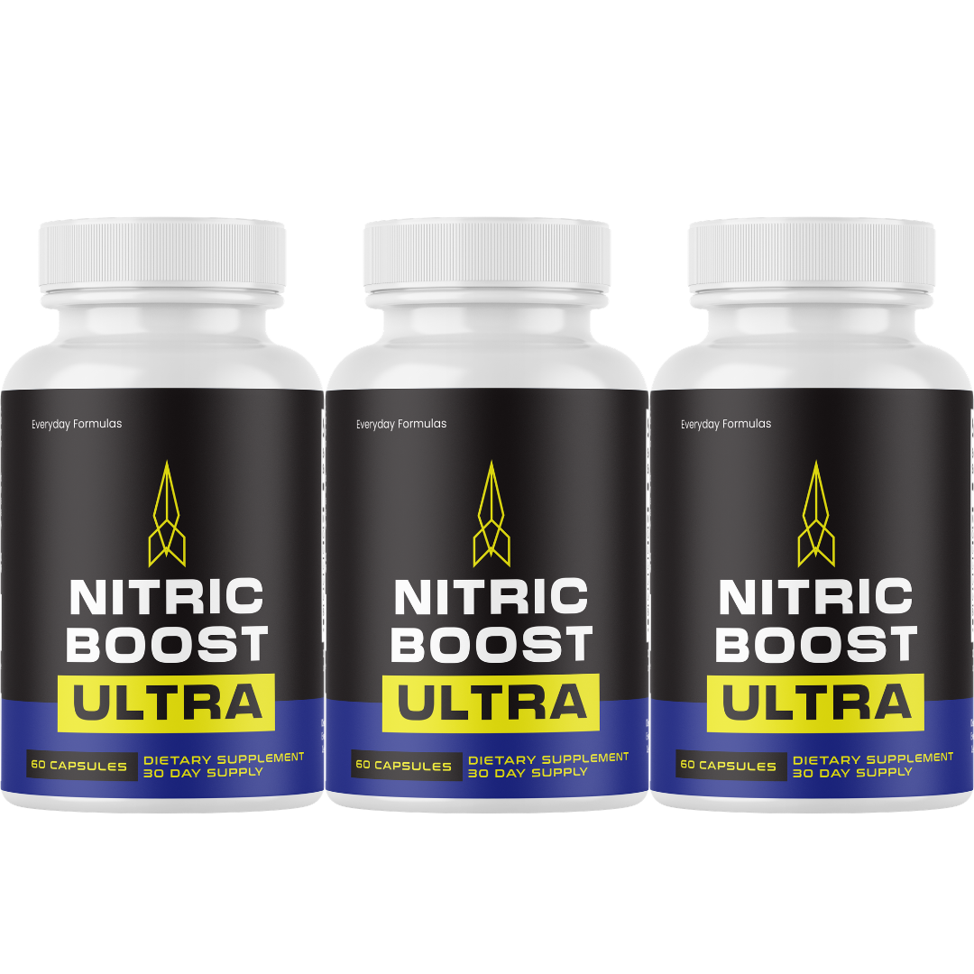 Nitric Boost Ultra - Enhance Performance and Daily Energy 60 Capsules
