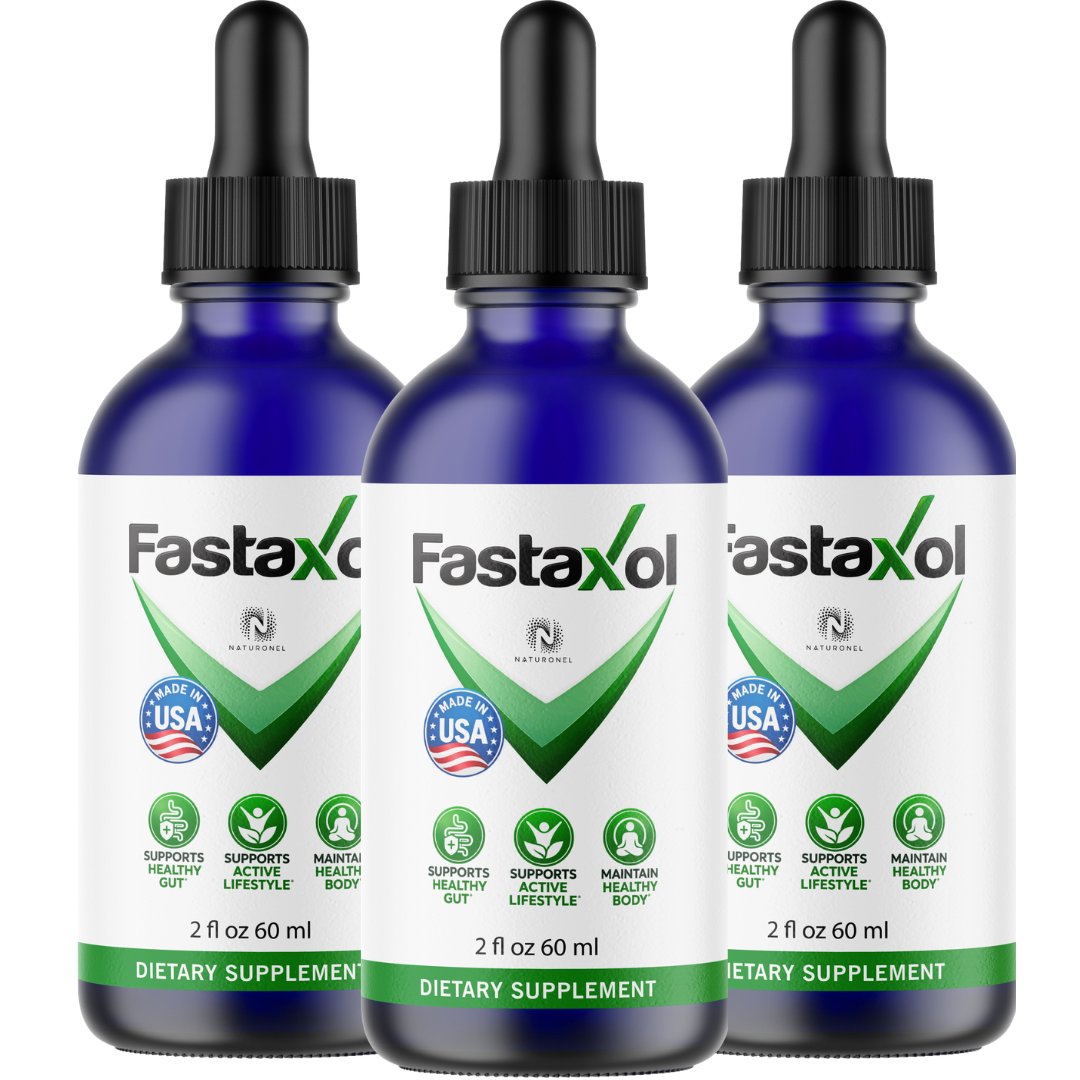 FasfaXol Advanced Liquid Formula (3 Pack) – Amino Acid Blend with L-Arginine HCl, L-Glutamine & L-Tryptophan